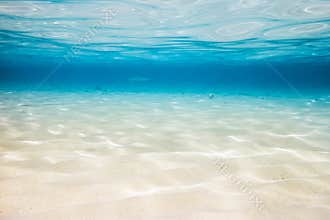 Underwater lagoon backround