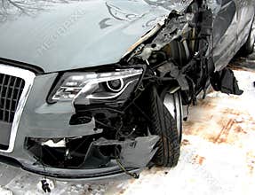 Car after an accident