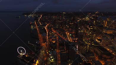 Aerial Washington Seattle