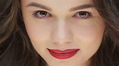 Portrait of a beautiful girl