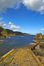 Pettico Wick, St Abbs Head, Berwickshire, Scotland