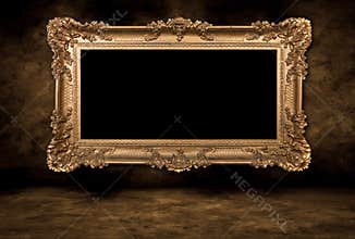 Vintage Blank Picture Frame