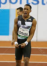 Athletics,Cuba's Orlando Ortega.