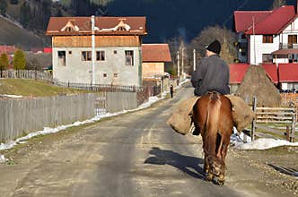 Man on horseback