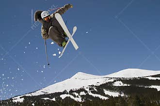 D78 Superpipe skier