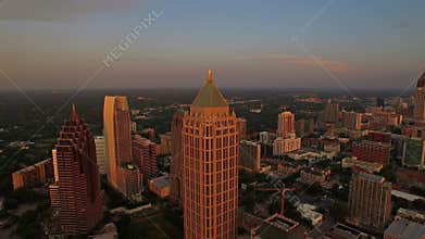 Aerial Georgia Atlanta