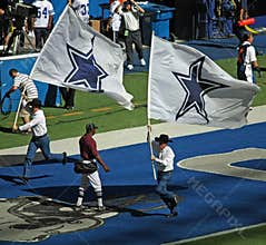 Cowboys End Zone Celebration