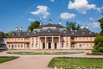 Pillnitz Castle in Dresden, Germany