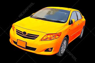 New Golden Toyota Corolla