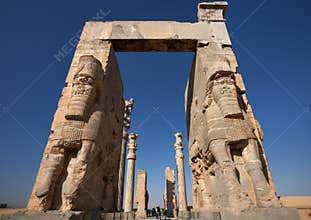 Entrance to Persepolis Achaemenid City of Shiraz