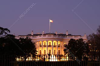US White House Horizontal at Christmas