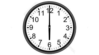 Wall Analog Clock Time Lapse