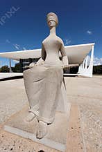 STF Building in Brasilia