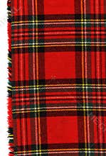 Red scottish plaid