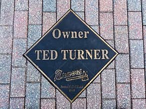 Ted Turner plaque