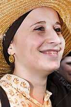 Portuguese Folklore Dancer and Singer portrait