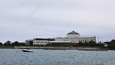 The Adler Planetarium in Chicago