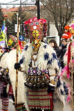 The Festival of the Masquerade Games Surva in Varna, Bulgaria