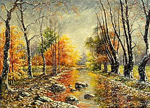 Autumn bad weather