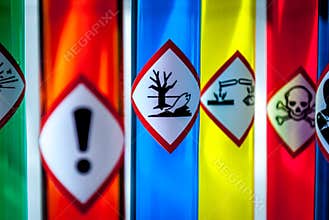 Focus on hazardous to the environment danger