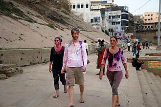 Foreign Tourist In India
