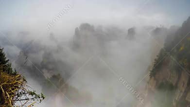 Zhangjiajie National Park, China. Avatar mountains