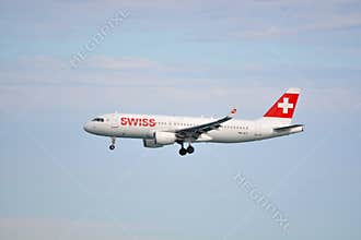 Swiss airplane