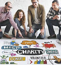Charity Donate Give Hope Aid Concept