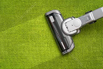 Vacuum cleaner on the floor