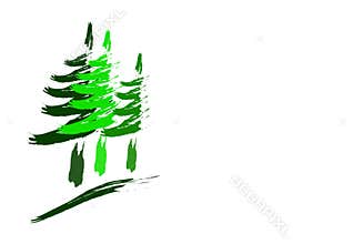 Forest Trees Logo