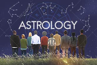 Astrology Comet Constellation Fantasy Galaxy Concept