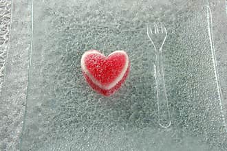 Eat a jelly strawberry bloody hearth