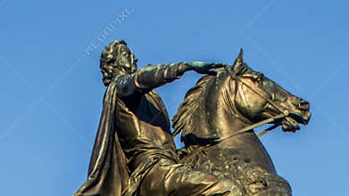 Peter the Great monument, the Bronze Horseman, St. Petersburg , Russia