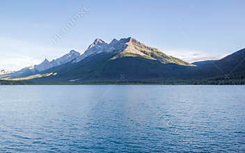 Goat pond and Spray Lakes Reservoir Canmore Alberta Canada