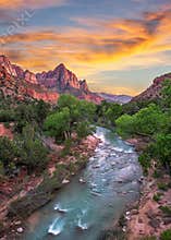 Virgin River, Zion National Park, Utah