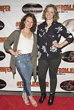Leslie Kies, Megan Helbing attends #FromJennifer Premiere