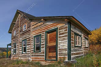 Ramparts House, Yukon Territory, Canada/Alaska. Main house at historical site.