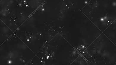Particles bokeh motion cinematic background loop