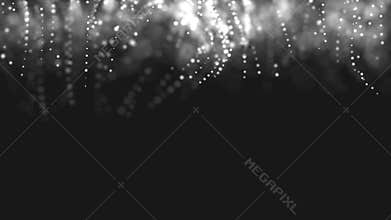 Particles bokeh motion cinematic background loop