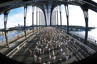 Marathon run Sydney 01