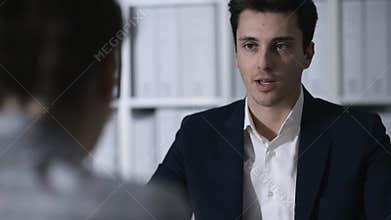 Business meeting in the office