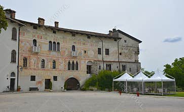 Spilimbergo Castle Courtyard