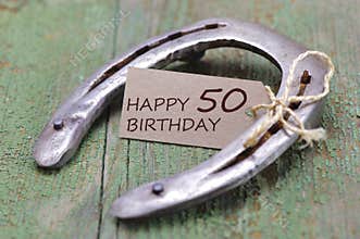 Congratulations  to the 50th happy birthday