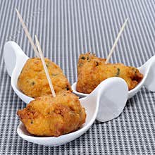 Cod fritters spanish tapas