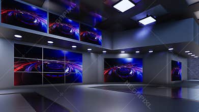 3D Virtual TV Studio News