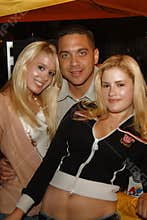 DJ Skribble with fans