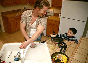 Doing Dishes