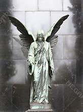 Sad angel.