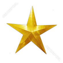 Golden star