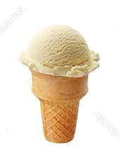 Vanilla ice cream